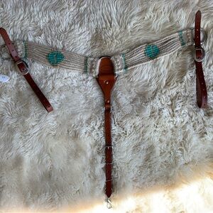 100% Mohair Breast collar